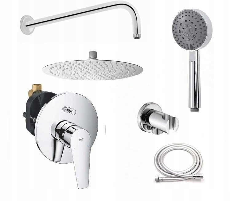 Grohe Bauedge chrómová podomietková sprchová batéria